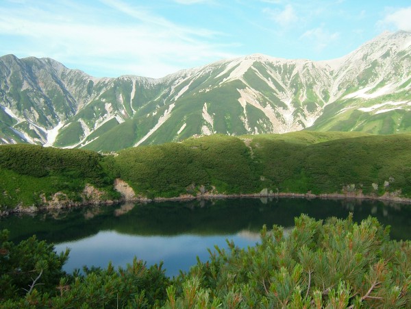 立山の素晴らしい景色