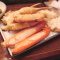 浜石の焼きガニ